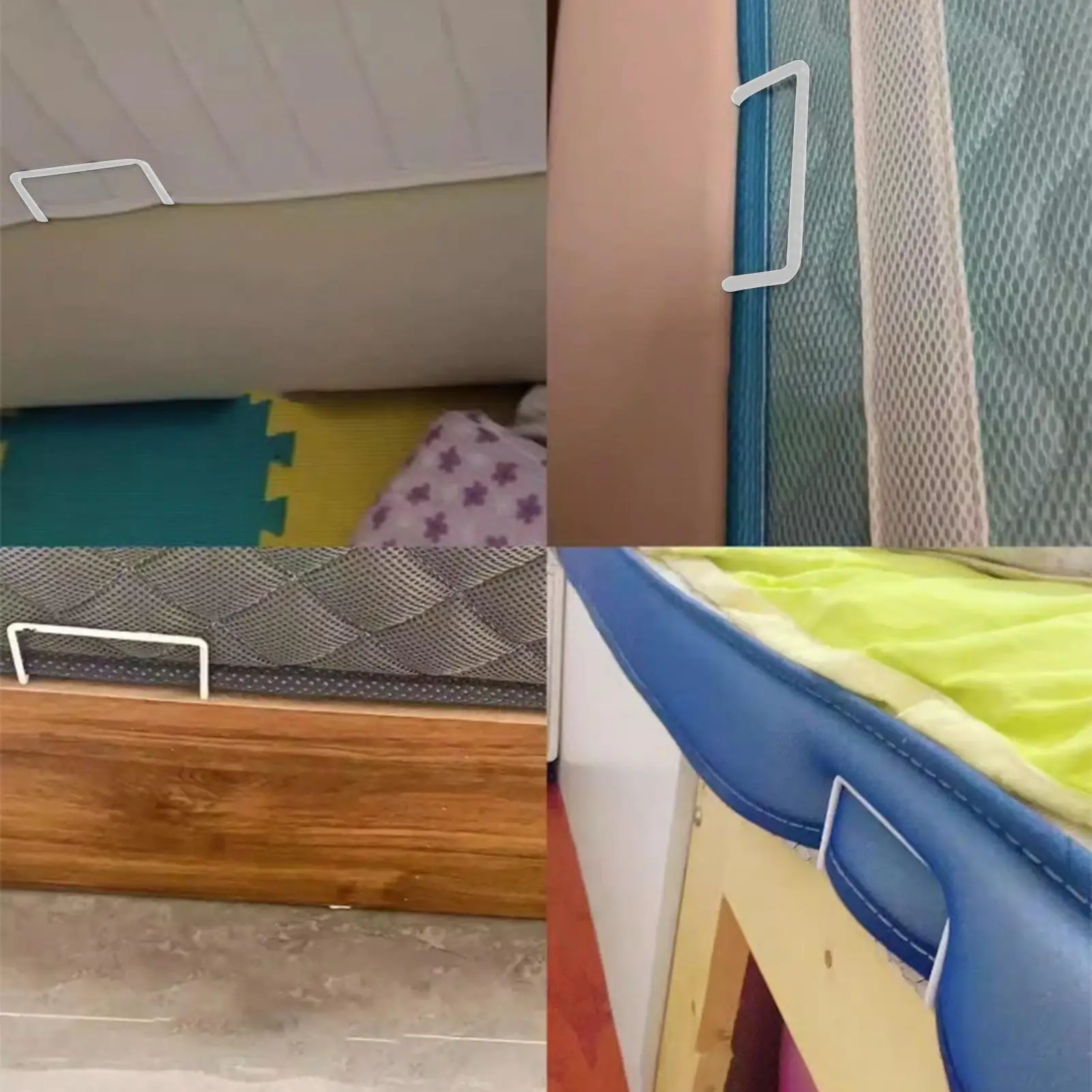 Non Slip Mattress Gripper Sofa Sheet Fastener Fixed Tatami Iron Bed Effectively prevent mattress sliding improve sleep quality