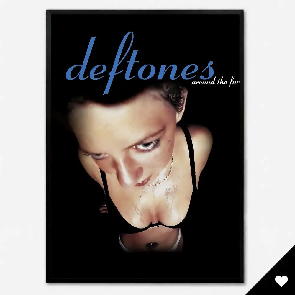 Band Metal D-Deftones Poster HD, abnehmbare Wandkunst, Geschenk für Schlafzimmer, Wohnzimmer, Studentenwohnheim, Büro, Gaming-Café, Bars – Detail 7