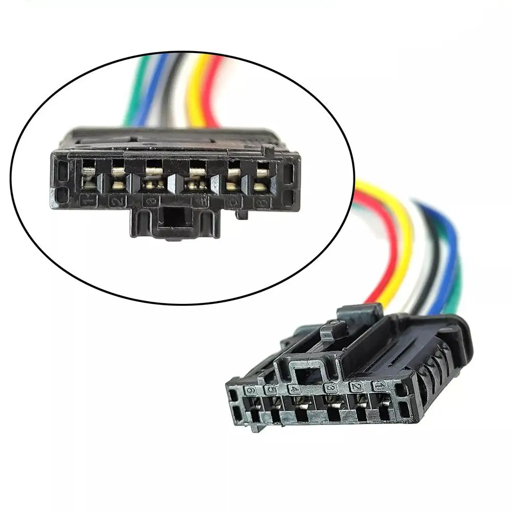Untuk PEUGEOT 206 207 208 301 307 308 508 1007 2008 EXPERT 1606248780 Pigtail PARTNER Plug 6Pin Lampu Konektor Belakang Pra-kabel M9D4