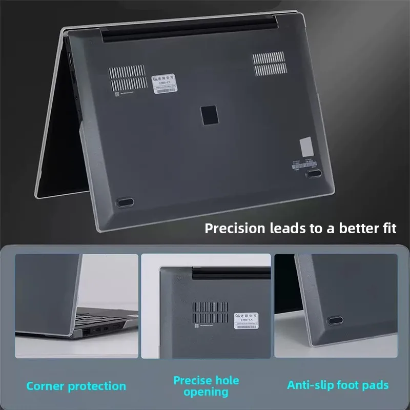 For ThinkPad X14 Gen1 Laptop PC hard shell X1 Carbon Gen 14 13 12 protective shell anti-falling shell cover