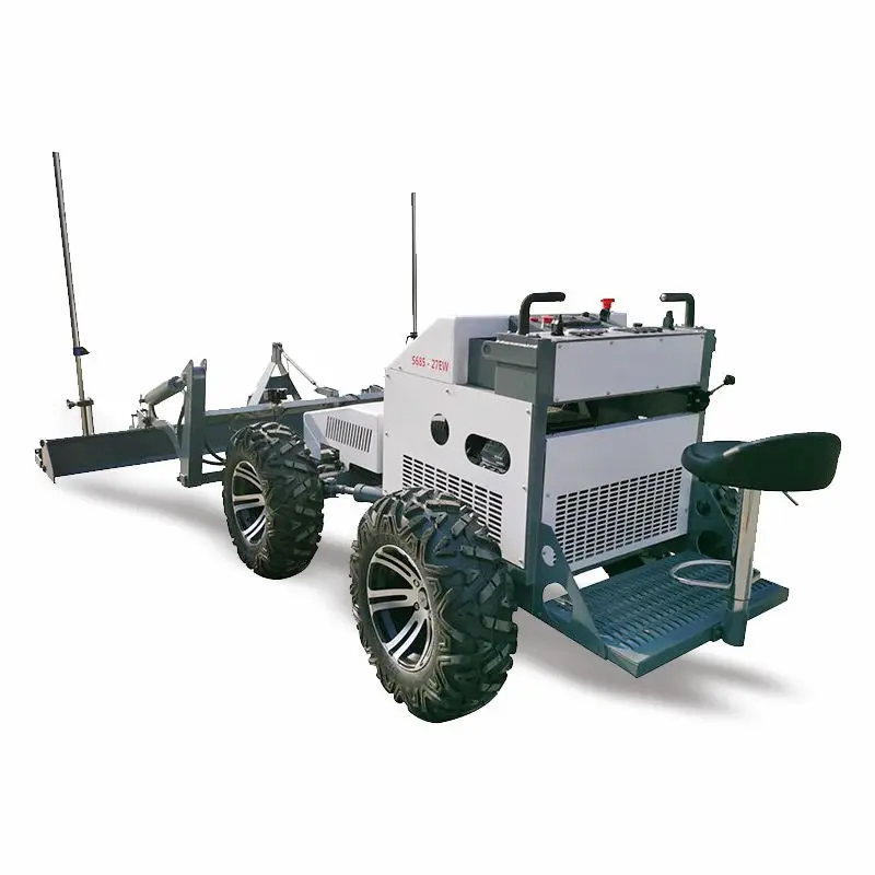 Hot Sale Laser Leveling Machine Screed Leveling Laser Machine Electronically Controlled Steering Floor Cement Level Machine