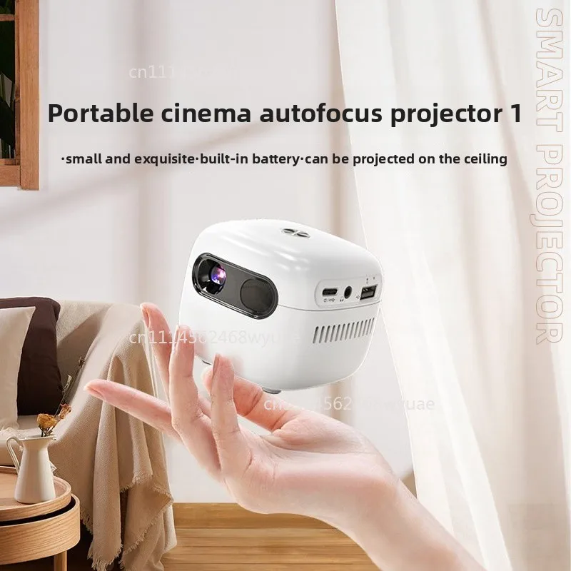 Home Mini Outdoor Movie Projector For Bedroom Dormitory Portable Family Entertainment