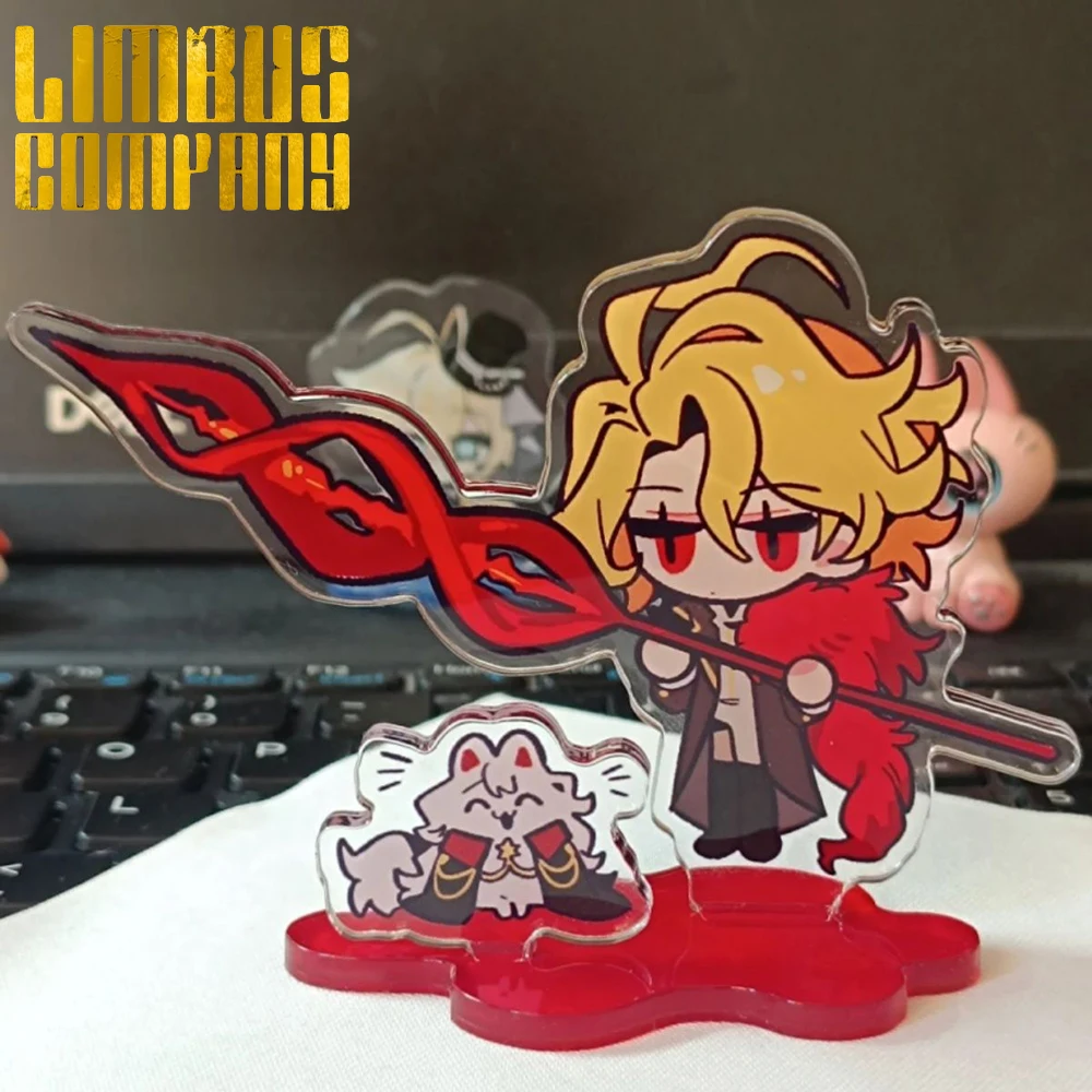 Game Limbus Compan Cosplay Acrylic Stand Q Version Figure Standing Desk Decoration Ornament Accesorios