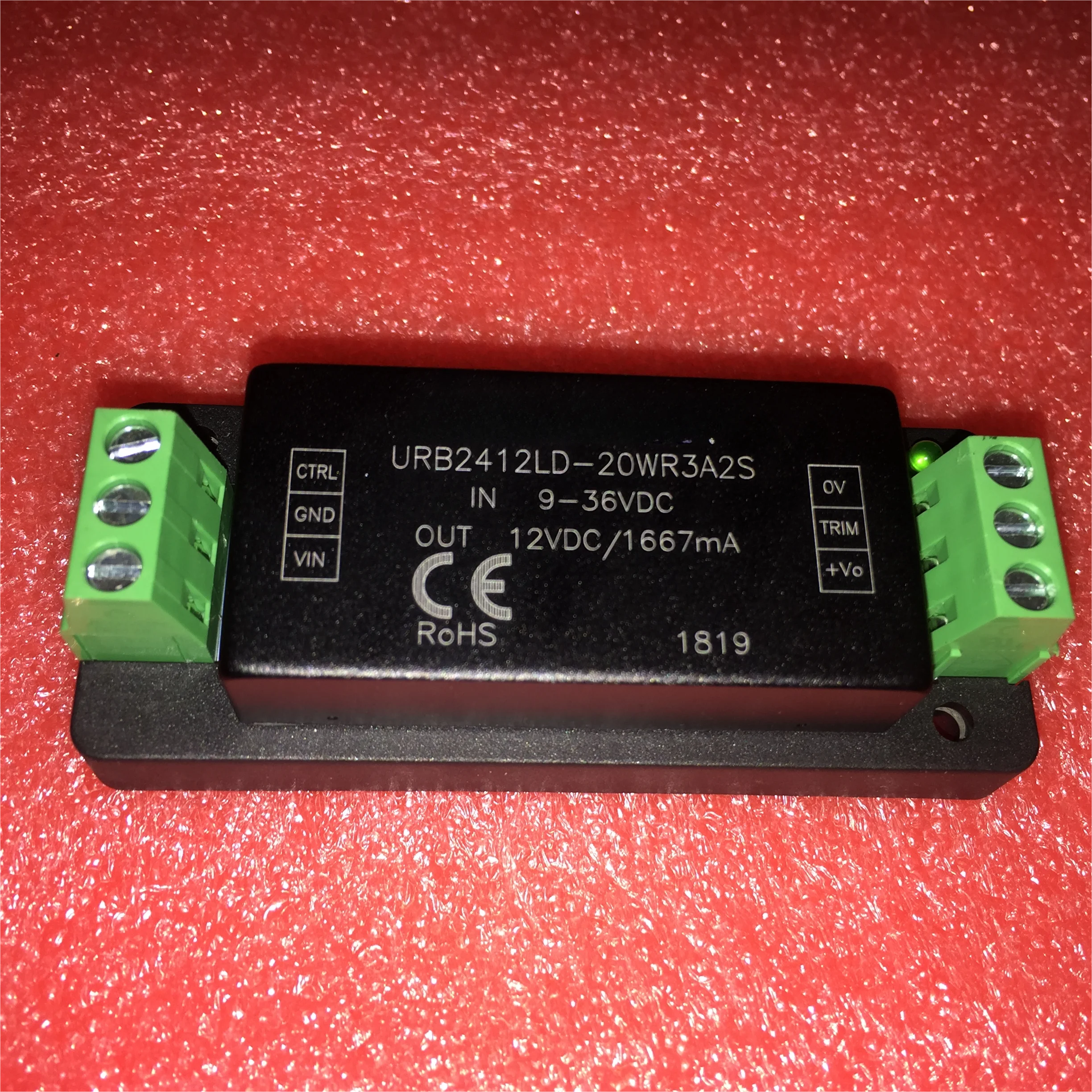 URB2412LD-20WR3A4S DC-DC Power Module 9-36V To 12V1667mA Rail