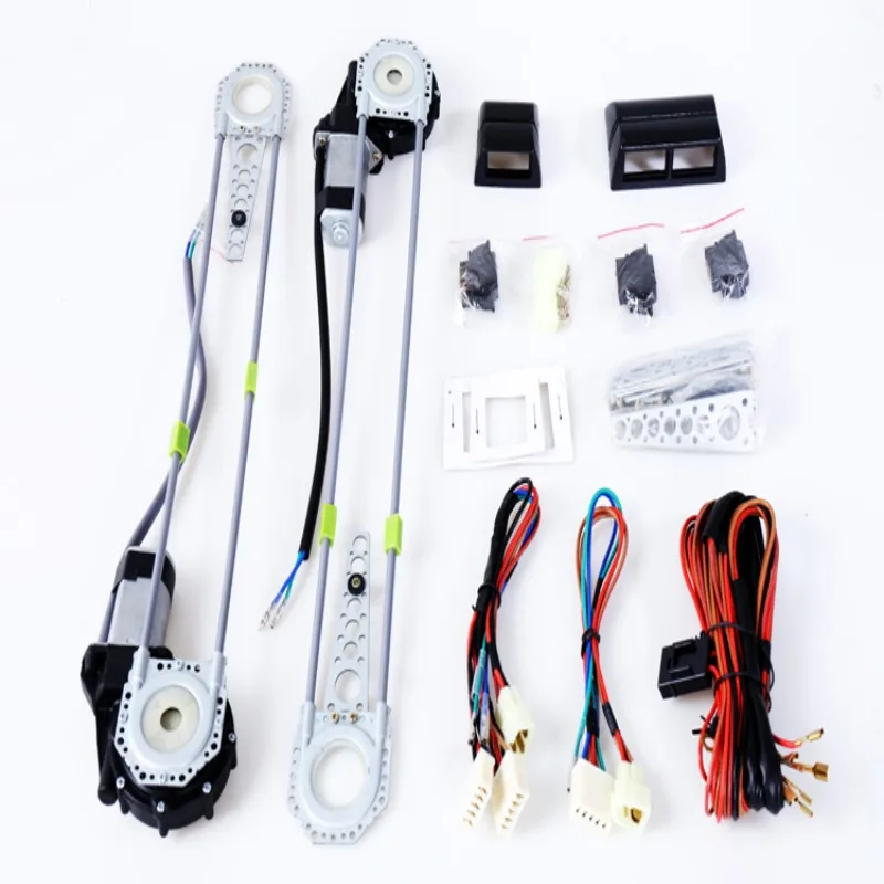 SPY Universal Car Electric Power Window Kit Window Lift Regulator for 2 Door Car