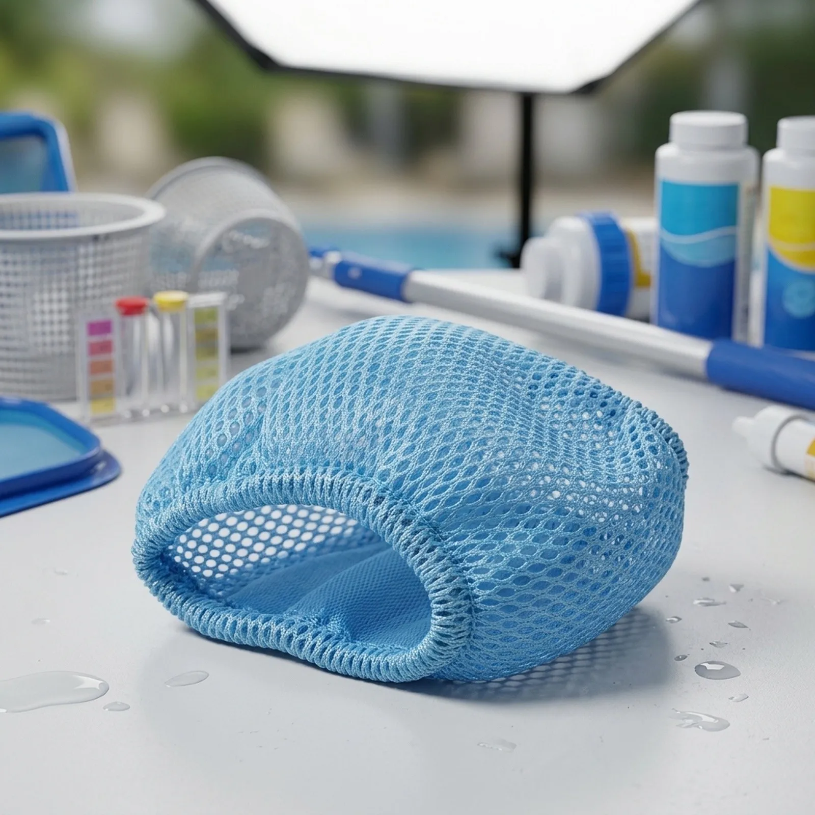 Mesh for Filter Cover Designed to Shield Pool for Filter Elements for mspa s Inflatable Swimming Pools Made After 2020