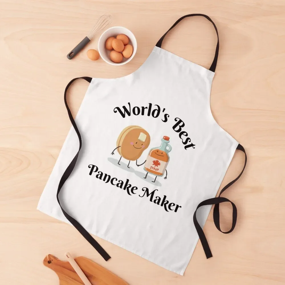 

World's Best Pancake Maker special Gift Apron Kitchen on the wall Children'S Kitchen accessories Woman Kitchen Apron