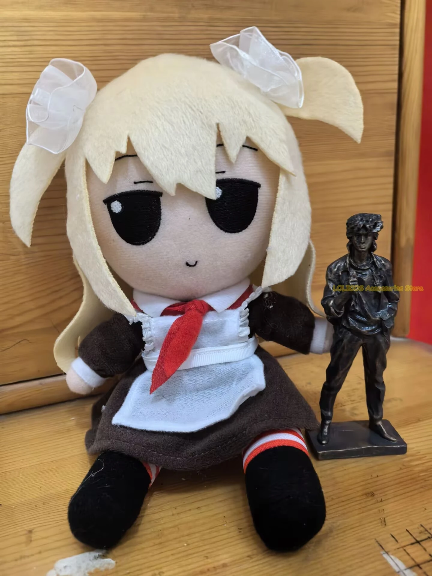 

Ника Фумо девушка сидящая поза подушка 20 см милый аниме мультфильм Kawaii плюшевый реквизит косплей рождественские подарки