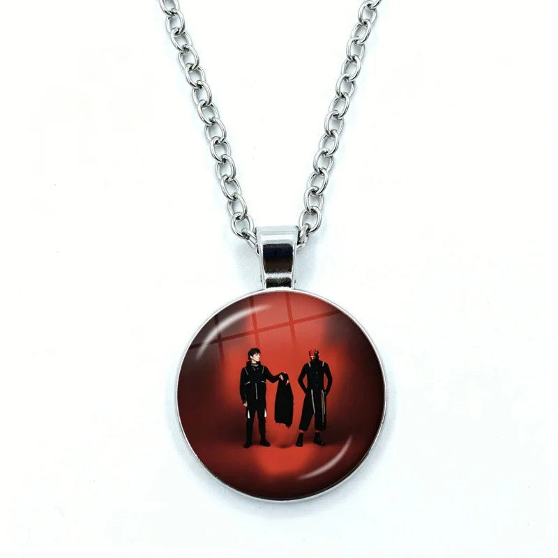 C-Clancy T-Twentys One P-Pilots Necklace for Women Jewelry Cabochon Glass Pendant Fashion Necklace