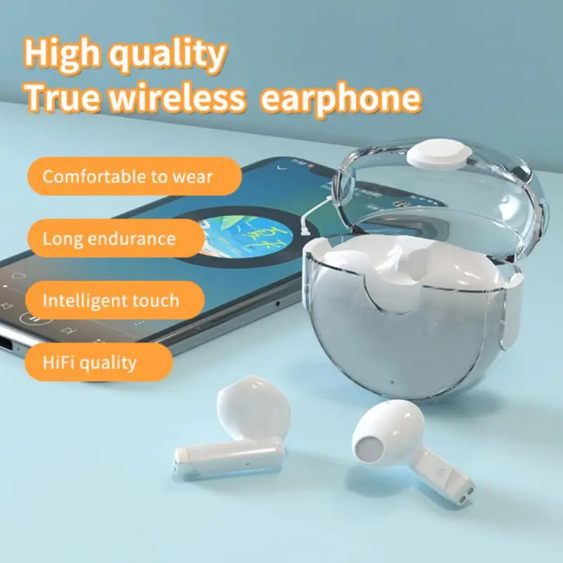 L12S TWS Earbuds Earphone Blue-tooth Headset 5.1 Smart Touch HiFi Stereo True Wireless Sport Headphone With Microphone