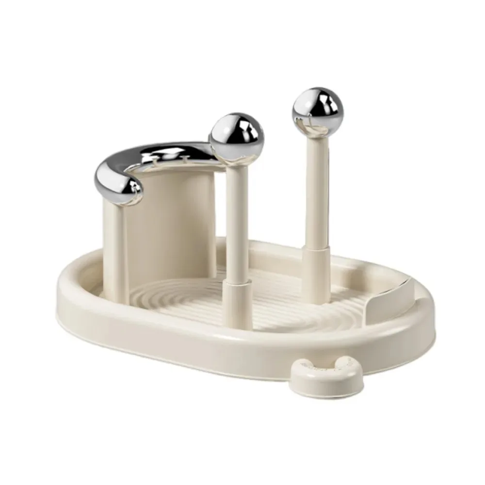 Sturdy Non-slip Pot Lid Holder Removable Vertical Cookware Storage Rack Space-saving Stable Cutting Board Organizer Household