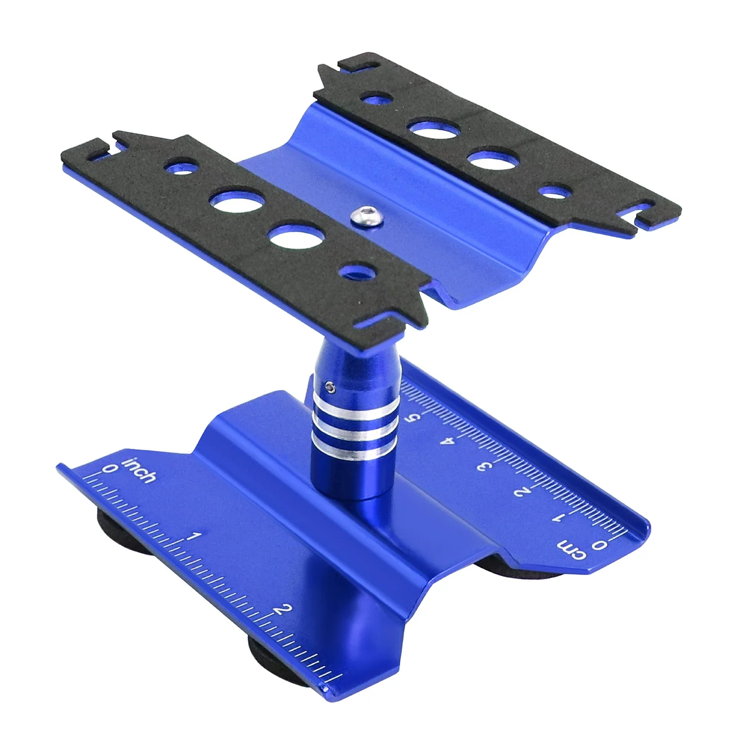 Aluminium-Reparaturständer Arbeitsstation 360 ° Drehbar und einstellbar für 1/18 1/24 RC Crawler SCX24 TRX4M FCX24 1/12 1/14 1/16 MN WPL – Detail 16
