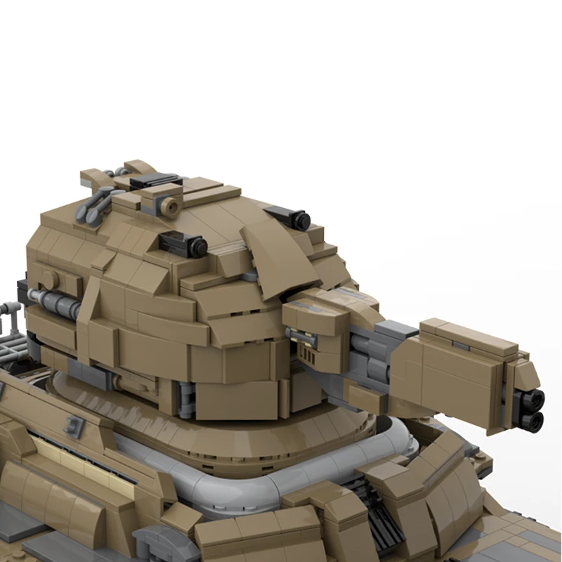 MOC-209144 Super Tank Halo UNSC Mammoth Building Block Armoured Vehicle Model Assembly Technology Bricks Children's Toys Gifts