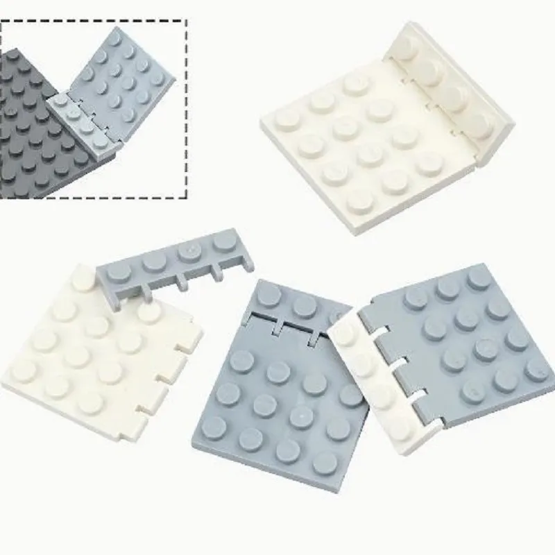 

MOC building blocks, 4315+4213, 4*4 hinge plates, combined movable plates, DIY assembling building block accessories.