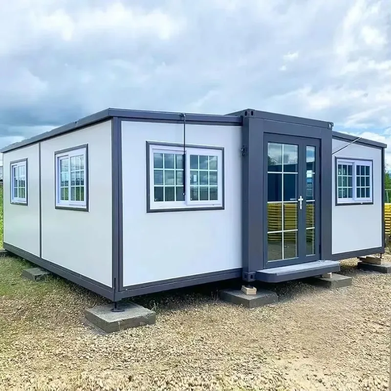 Expandable Double-Wing Container Tiny House: Innovative and Spacious Living Solution for Modern Homes