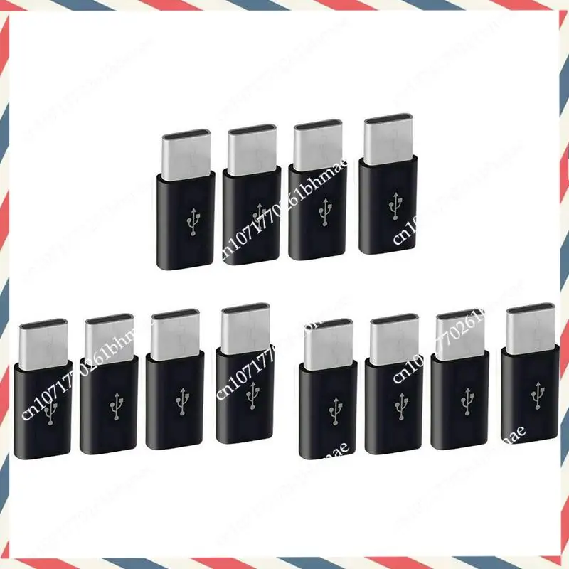 -A21Z 12X Micro-USB To Usb C Adapter, Mini To Typec Charging Adapter, Usb Type C Adapter Conversion Connector With Resistor