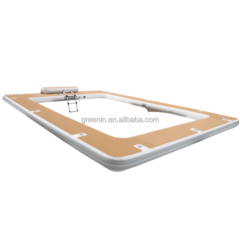 Floats Floating Inflatable Dock Pool Floats Jetski Boat Jet Skidock Platform Floating Boat Docks