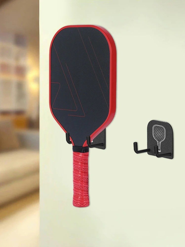 

Держатель для весла Pickleball, настенное крепление, 2 шт., стеллаж для хранения спортивного инвентаря для организации тренажерного зала в гараже в помещении