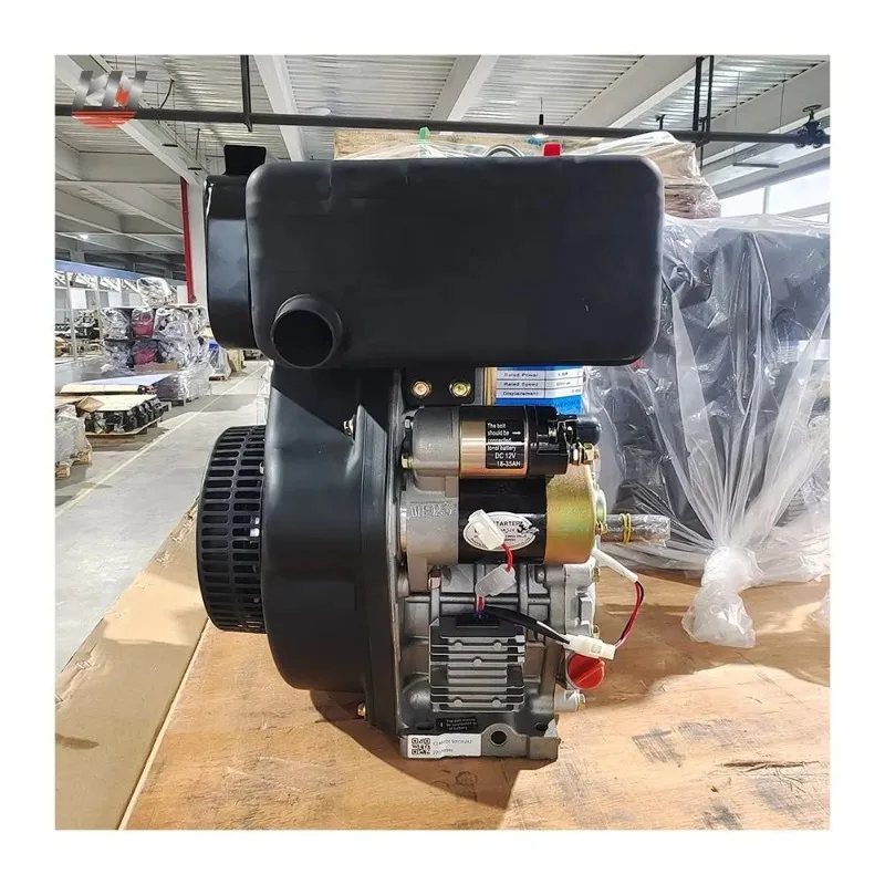 

190F 192F Single Cylinder Air Cooled Electric Start 4-Stroke Mechanical Engine 8HP 10HP Direct Drive for Outdoor Power Equipment