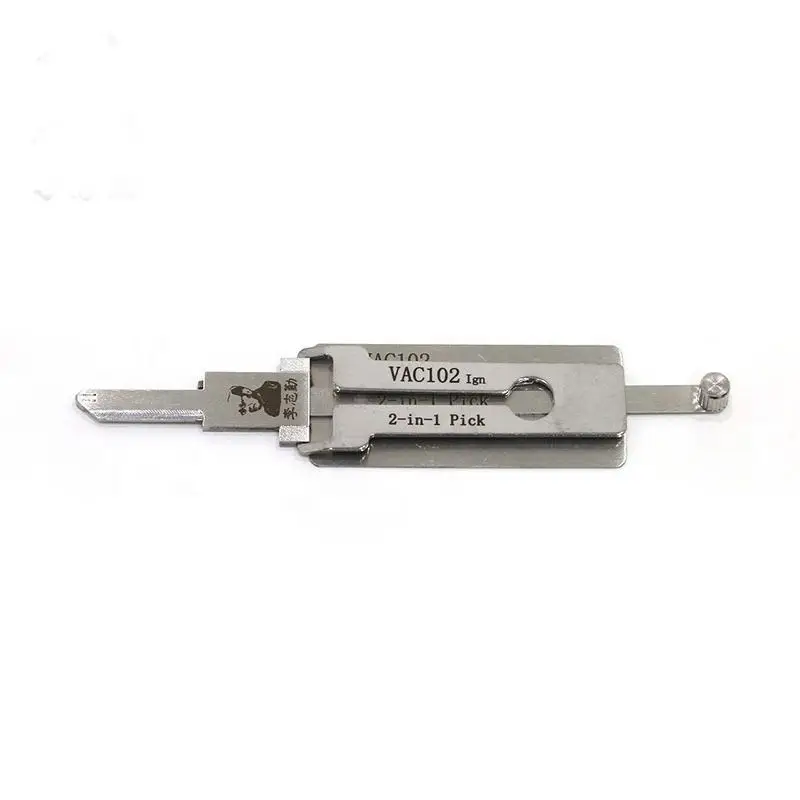 Lishi 2 in 1 VAC102 Lock Pick Decoder Ignition Car door open for Renault Model Flat milling