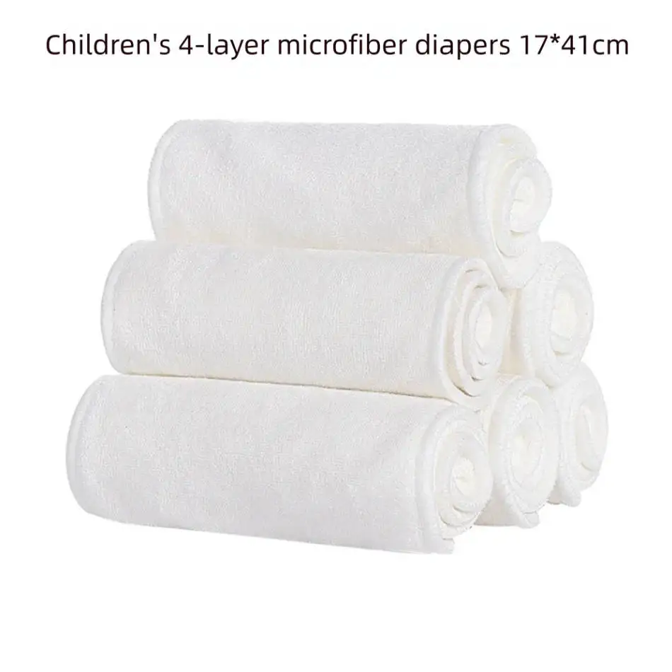 حفاضات قماشية صديقة للبيئة للأطفال من AIO - قابلة للغسل وإعادة الاستخدام، ماصة للماء للتدريب على المرحاض