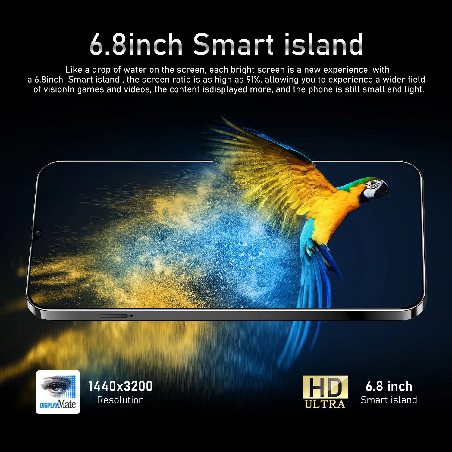 Smartphone C65 5G — Écran 6.8" · 108MP · Batterie 6800mAh S5901e1c4914d47a391fc1567f9f72f74b