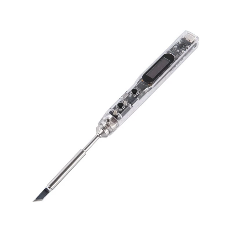 SI012 Portable Mini Electric Soldering Iron Smart LED Digital Display Adjustable Temp Iron Built-In Buzzer