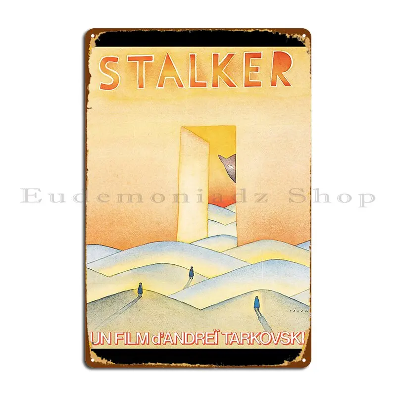 Stalker Fitzcarraldoink Metal Signs Rusty Club Cinema Customized Garage Tin Sign Poster