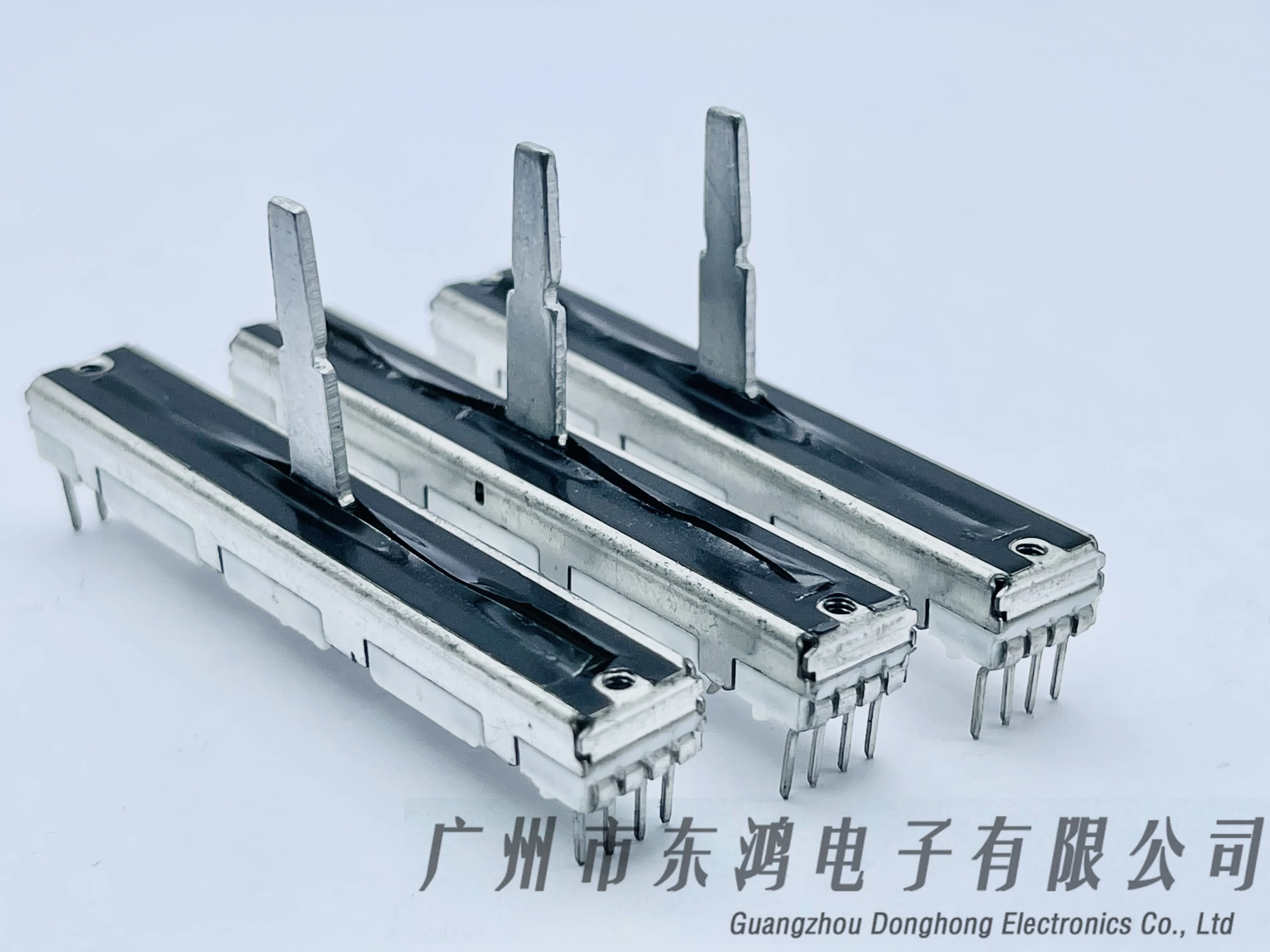 Premium dual B10K×2 with center positioning 60 straight slide potentiometer  volume 4 4 axis length 15mm