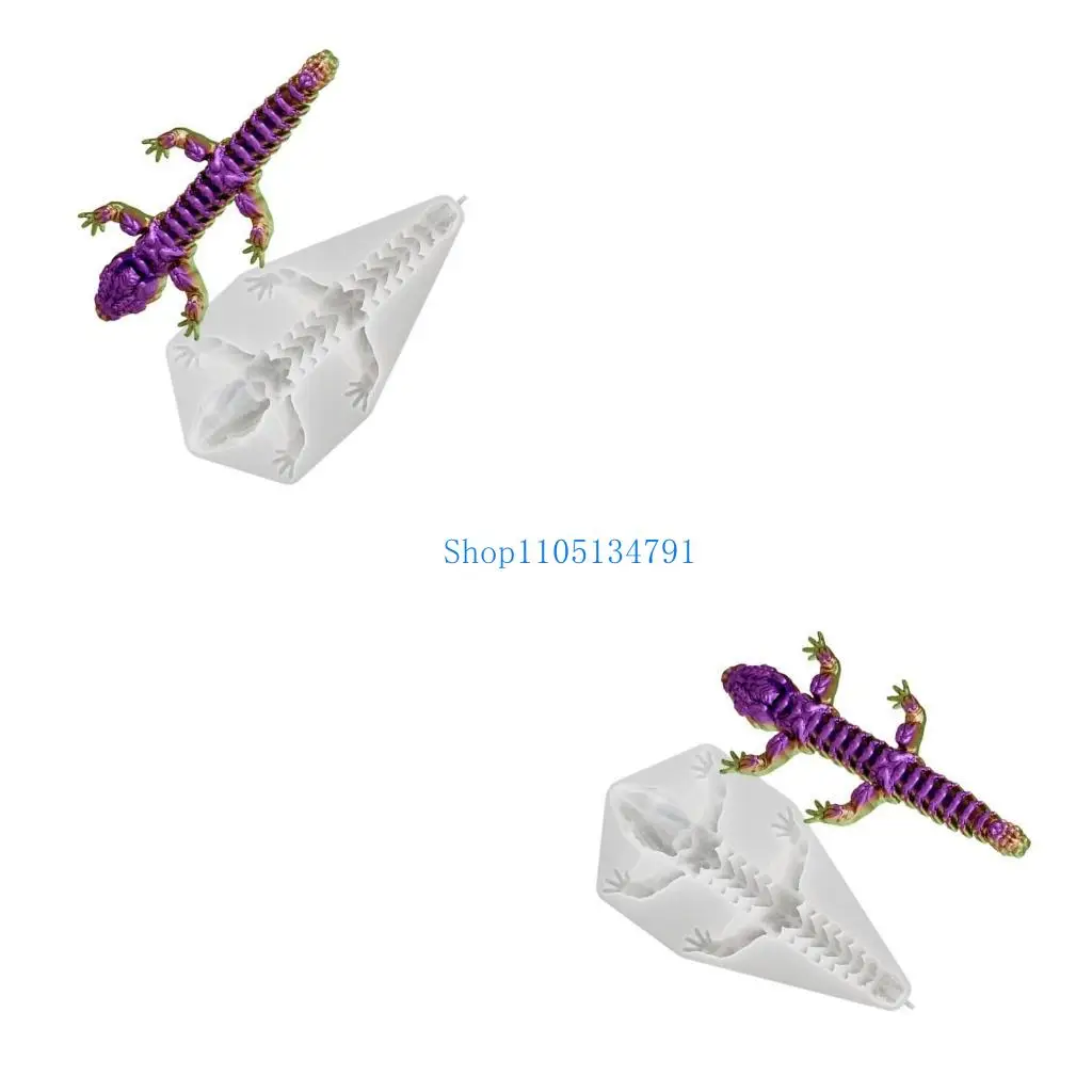 

98km Unique Dragon Sculptures Mold Animal Theme Mould Epoxy Resin Mold for Crafts