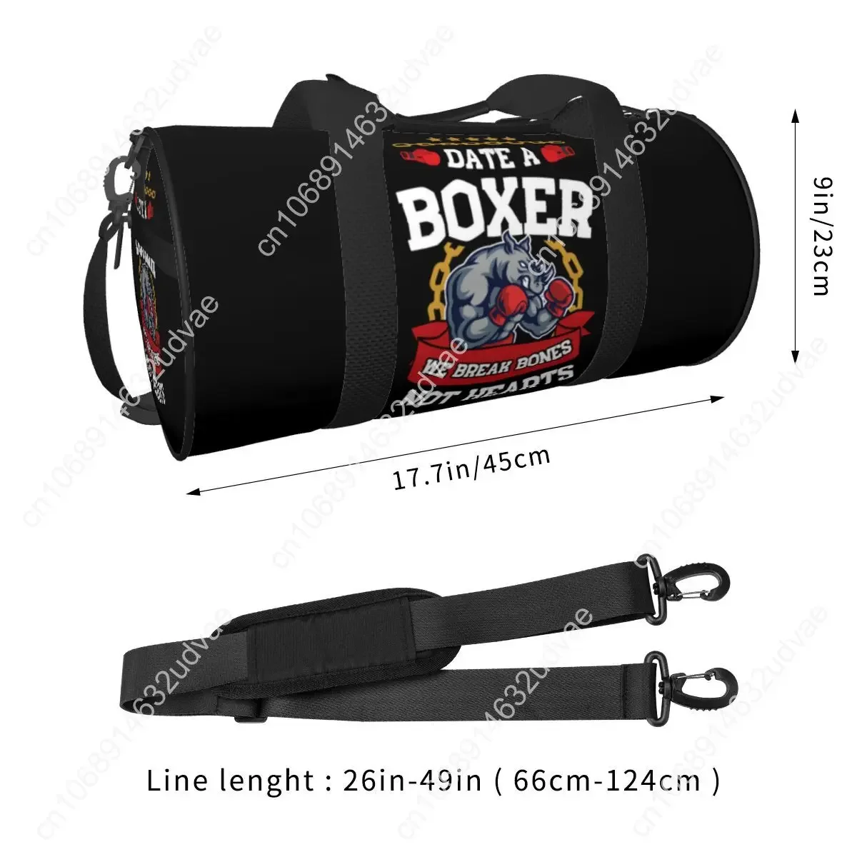 Gym Bag Design Animal Sports Bag Large Capacity Boxing Anime Men's Weekend Printed Handbag Funny Luggage Fitness Bag