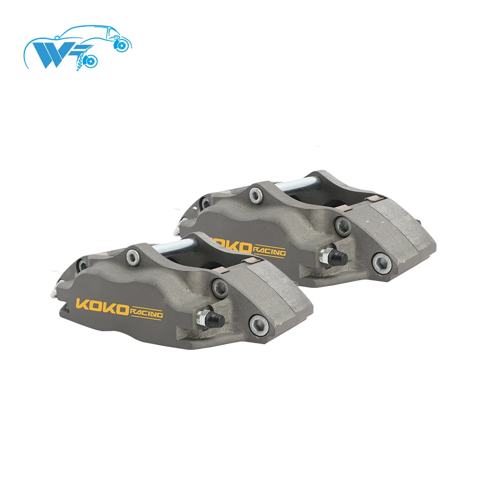 KOKO Racing 5040 - 4 pots caliper auto big brake kit ceramic brake disk pad with drilled rotor for 940 850