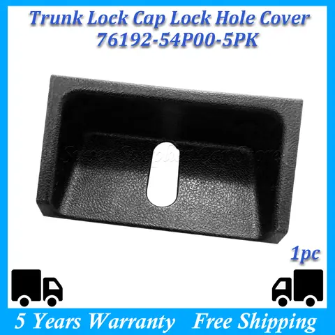 76192-54P00-5PK Suzuki VITARA 트렁크 잠금 캡 잠금 뒷문 캐치 커버 부츠 뒷문 캐치 커버에 실용적인 자동차