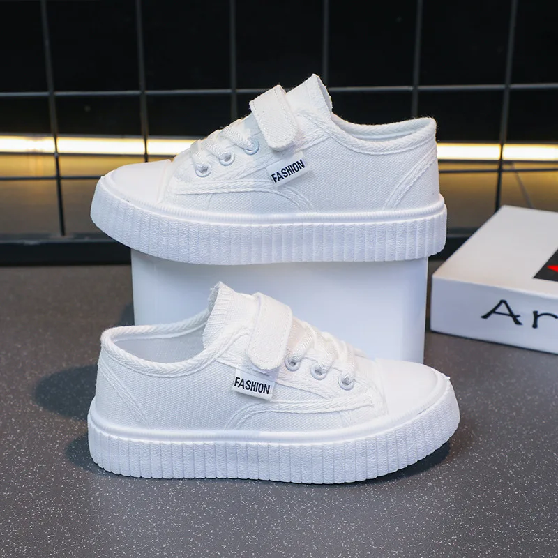 

2025 Kid's Spring Autumn New Small White Shoes Tenis Sneakers Children Soft Sole Anti Slip Sneaker Toddler Casual Sport Shoes