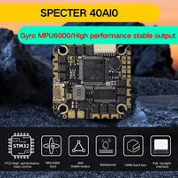 HGLRC SPECTER F722 40A AIO 4-6S Flight Controller MPU6000 40A ESC 25.5x25.5mm for 2-4 inch RC FPV Freestyle Drone