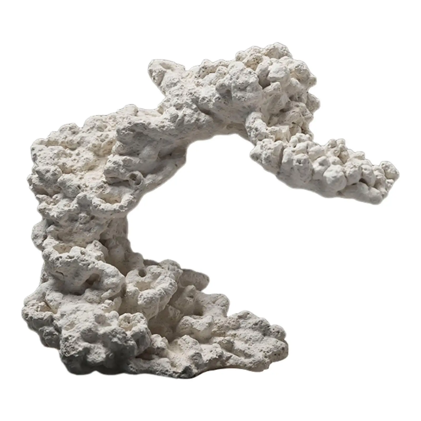Fish Tank Shelter Breeding Cave,Sculpture, Multifunctional ,Aquarium Breeding Hideout Ornament, Aquascape Nest Decoration