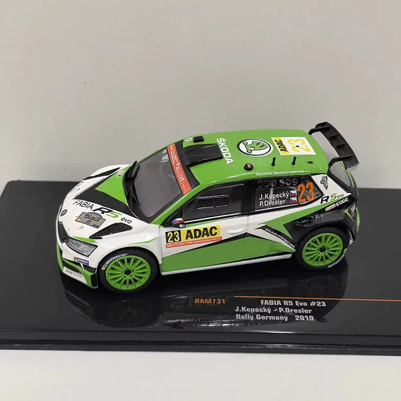 

IXO 1/43 FABIA EVO #23 2019 Alloy Simulation Car Model Static Collection Decorated Holiday Gifts Toys Souvenir Gift