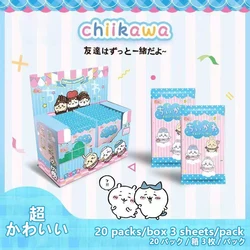 Chikawas Trading Collectible Cards Second Edition Little Cute Hachiware USAgi Cartoon Animation Peripheral Card Gift