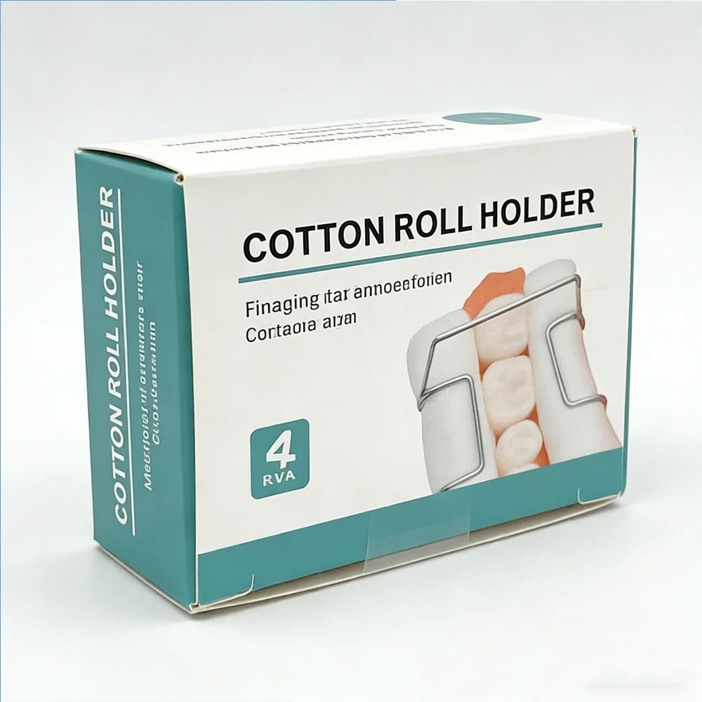 Stainless Steel Dental Cotton Roll Holders Autoclavable Moisture Control Clips for Oral Surgery and Labs