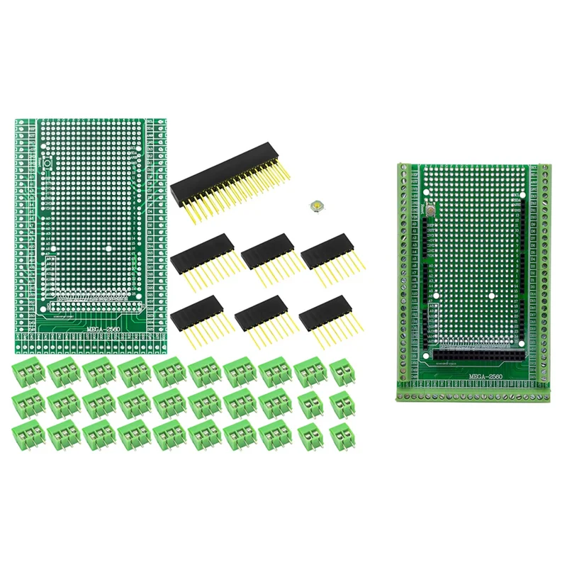 

New!!Terminal Expansion Board For UNO R3 / MEGA-2560 Terminal Expansion Board Assembly Compatible With MEGA2560 Module