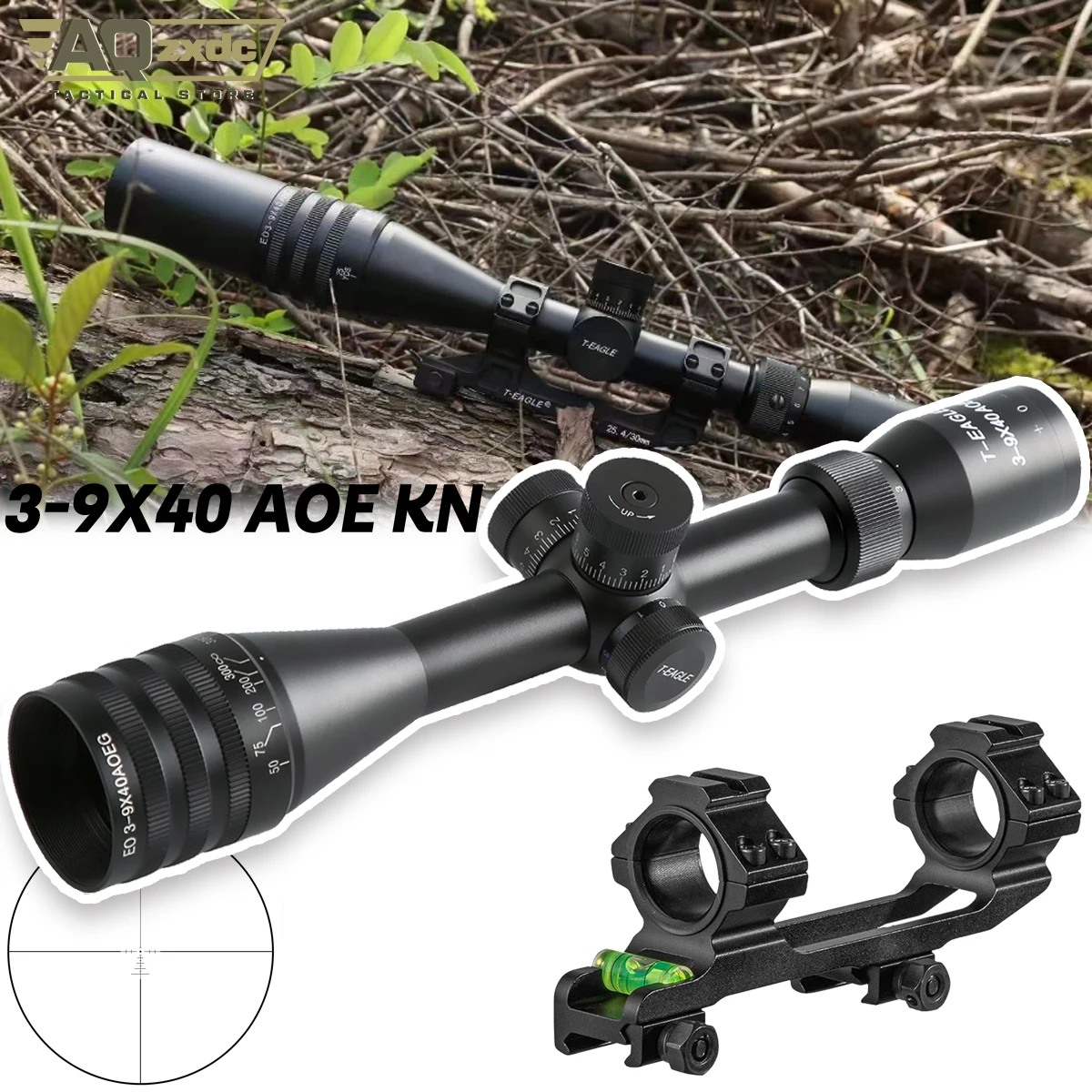 

AQzxdc EO 3-9X40 AOE KN Outdoor Optic Oem Telescoptic Sight No Parallax Scope Thin Border Scopes & Accessories