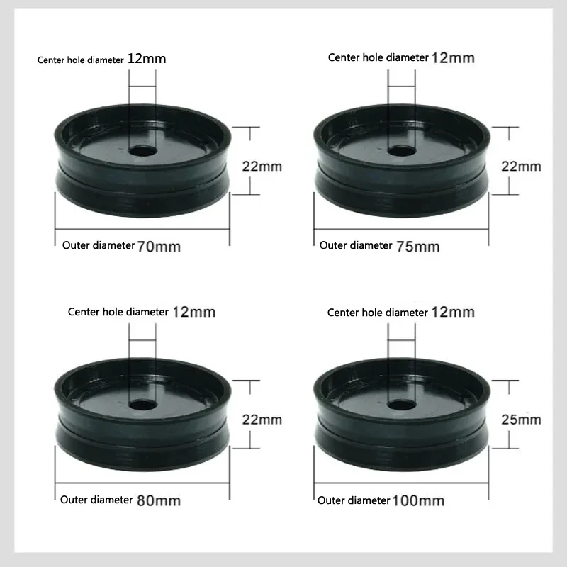 

1pc Diameter 70/75/80/100 mm Air Cylinder Piston of Tyre Changer Rubber Plug Quick-wear Part Fittings