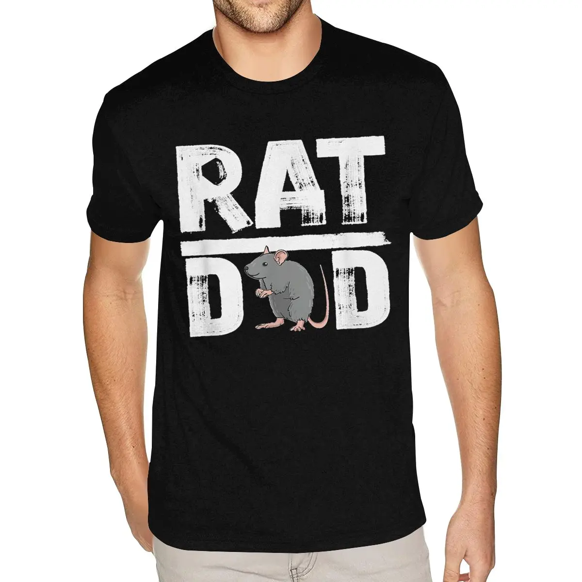 

Rat Dad Papa Father Rat Mice Mouse Rodent Rex Shirt S-6XL For Men's New Tee Shirts