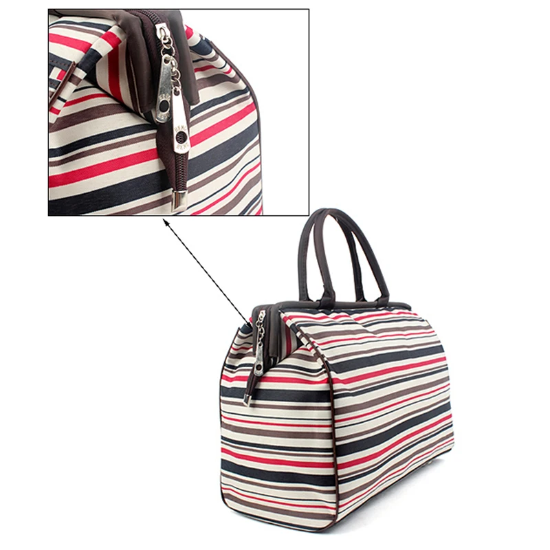 Grands sacs de voyage pour femmes, sac de week-end à la mode, capacité de bagage à main, taille 44x30x19cm, 48% de réduction