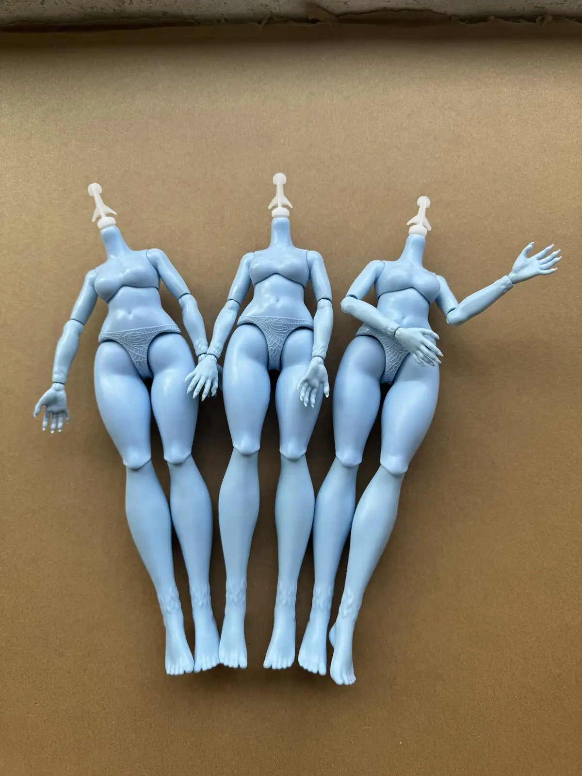 2023 جديد الوحش دمية الأزرق الجسم المفاصل المنقولة الصلبة دمية 27 سنتيمتر استبدال الجسم القديم #2