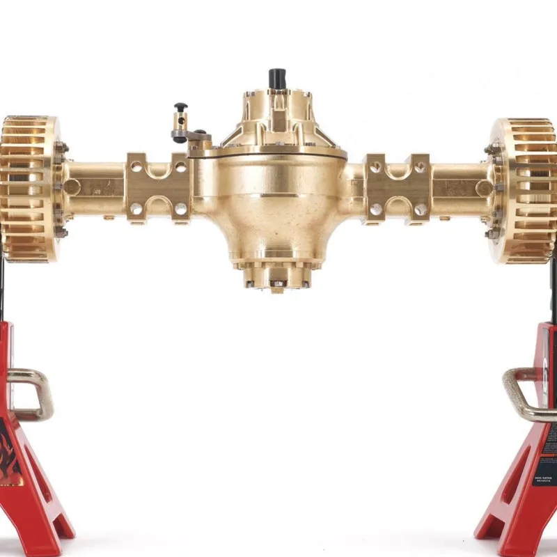 

1:14 Metal Side Reduction Rear Axle Front Axles for RC Hydraulic Loader JDM-198 ZW370 JDM-88 JDM-166 E450C Articulated Truck