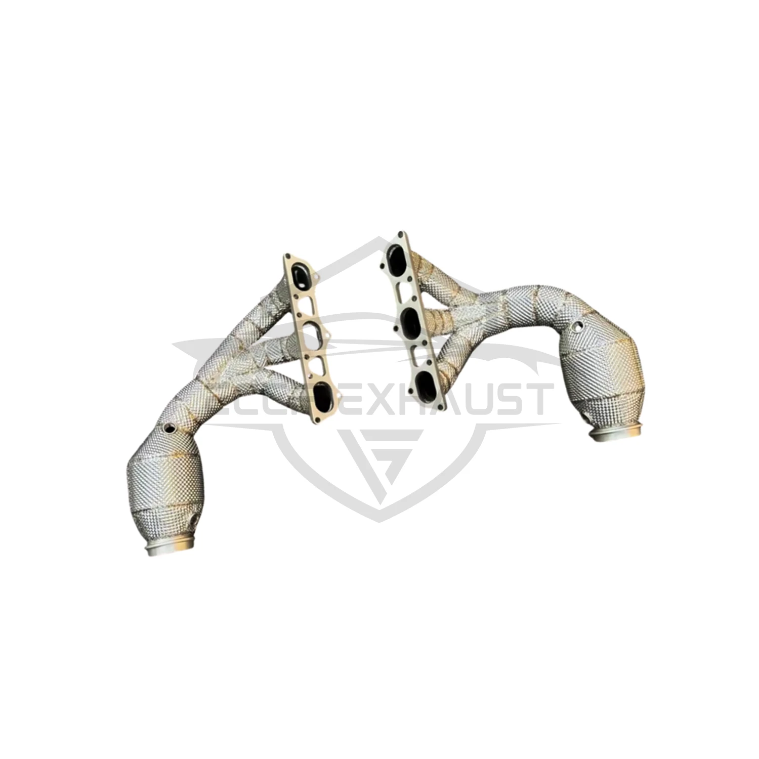 

Sports Downpipe With Heat Shield For Porsche 997 GT3 Aggressive Exhaust Sound High Flow Performance Upgrade Easy Installation