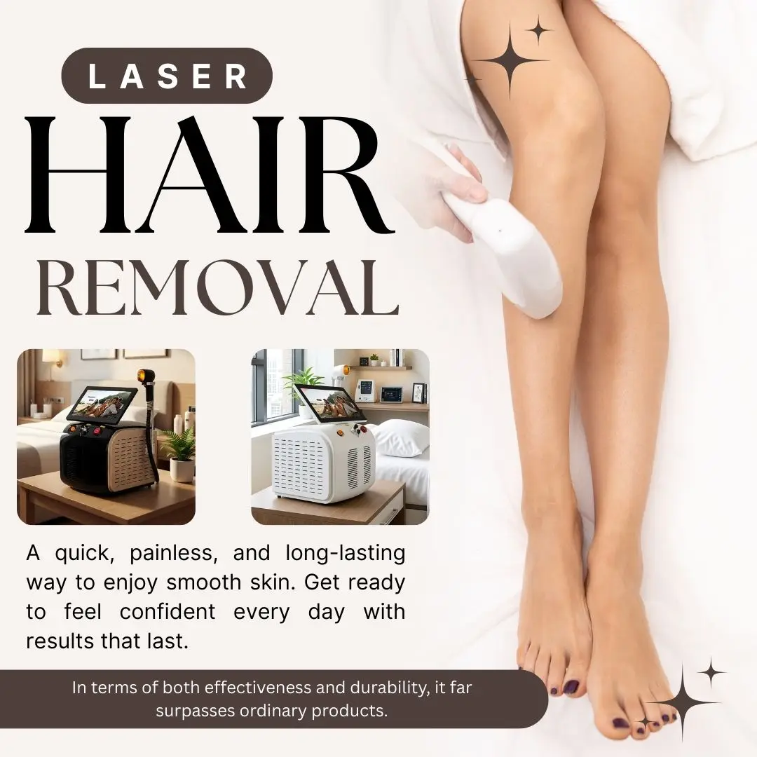 

4000W Ice Point Painless 808nm laser Permanent Hair Removal Device 3 Wavelength Semiconductor Laser Full Body Custom