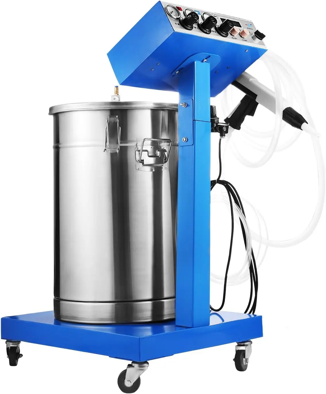 Mophorn 40W 45L Electrostatic Powder Coating Machine with Spraying Gun Paint 450g Per Minute WX-958 Powder Coating System (40W 4