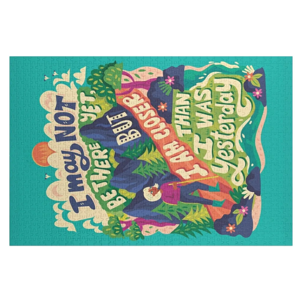 Closer than Yesterday Jigsaw Puzzle Personalised Name Personalized Kids Gifts Puzzle